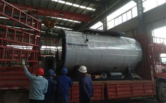 華泰2噸燃氣蒸汽鍋爐助力麻城人民醫院