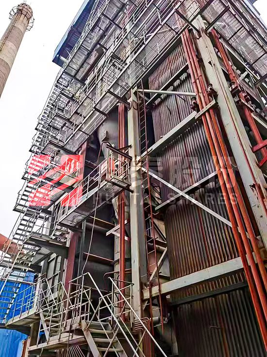 食品行業(yè)35噸循環(huán)流化床蒸汽鍋爐項目